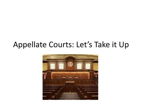 Appellate courts let - Use what you learned about each court to draw the inside of the courtrooms. Appellate Courts: Let’s Take it Up Name: A. Compare! Decide whether each description fits the Court of Appeals only, Supreme Court only, or both, and write the letter of the description in the correct part of the diagram. The first one is done for you. A